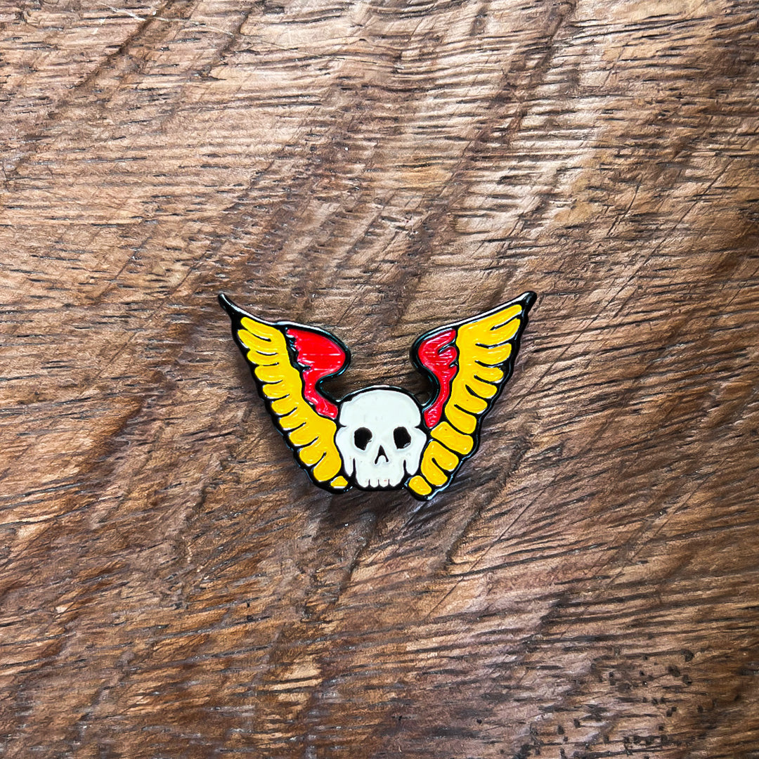 Skull Wings Pin